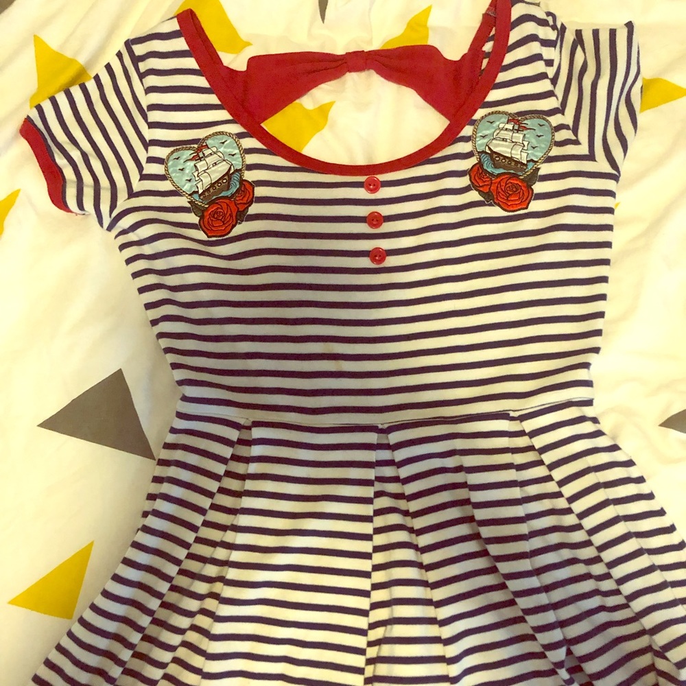 hell bunny sailor jerry dress - ModCloth